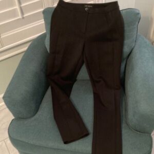 Tribal Stretch Black Straight Leg Pants. Size 8.